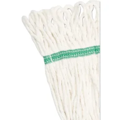 Boardwalk 5 in. Super Loop Cotton/Synthetic Fiber Wet Mop Head - Medium, White