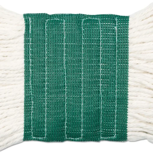 Boardwalk 5 in. Super Loop Cotton/Synthetic Fiber Wet Mop Head - Medium, White