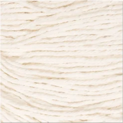 Boardwalk 5 in. Super Loop Cotton/Synthetic Fiber Wet Mop Head - Medium, White