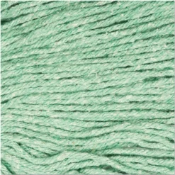 Boardwalk 5 in. Super Loop Cotton/Synthetic Fiber Wet Mop Head - Medium, Green (12/Carton)