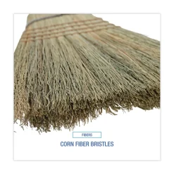 Boardwalk 56 in. Warehouse Broom with Corn Fiber Bristles - Natural