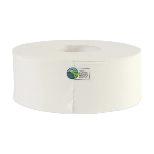 Boardwalk 3.5 in. x 1000 ft. JRT Septic Safe 2-Ply Bath Tissue - Jumbo, White (12/Carton)