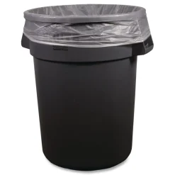 Boardwalk 40 in. x 48 in. 45 gal. 22 mic High-Density Can Liners - Natural (150/Carton)