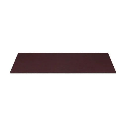 Boardwalk 28 in. x 14 in. Deep Scrub Pads - Maroon (10/Carton)
