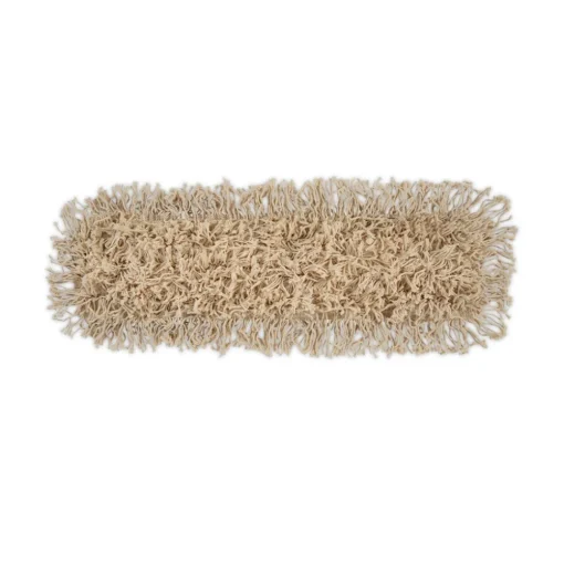 Boardwalk 24 in. x 5 in. Industrial Hygrade Cotton Dust Mop Head - White