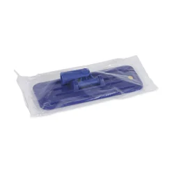 Boardwalk 4 in. x 9 in. Plastic Swivel Pad Holder - Blue