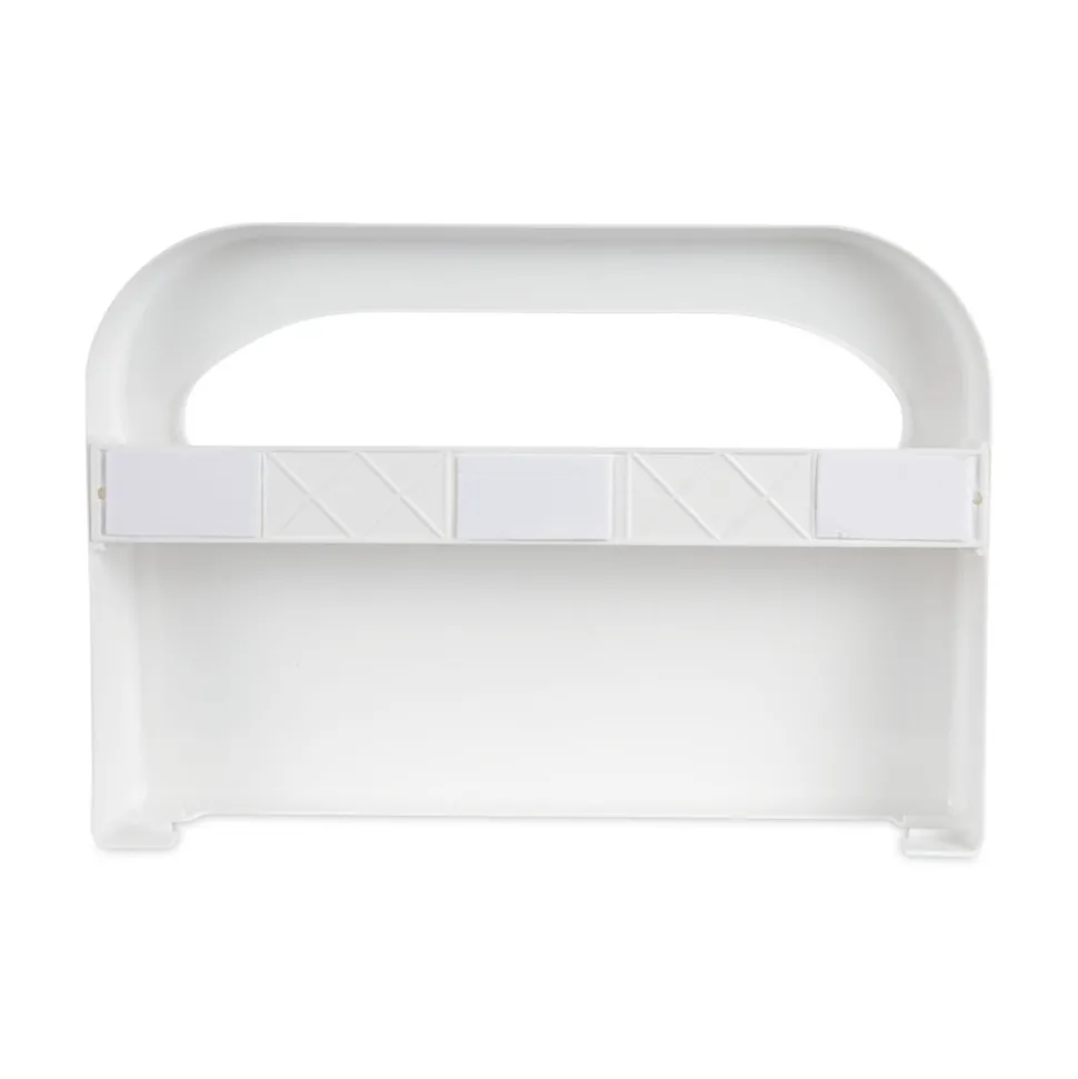 Boardwalk 16 in. x 3 in. x 11.5 in. Toilet Seat Cover Dispenser - White (2/Box)