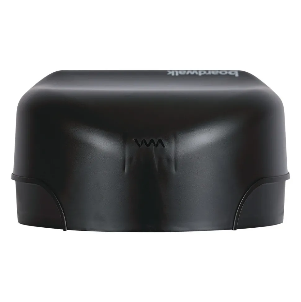 Boardwalk 11 in. x 6.25 in. x 12.25 in. Single Jumbo Toilet Tissue Dispenser - Black