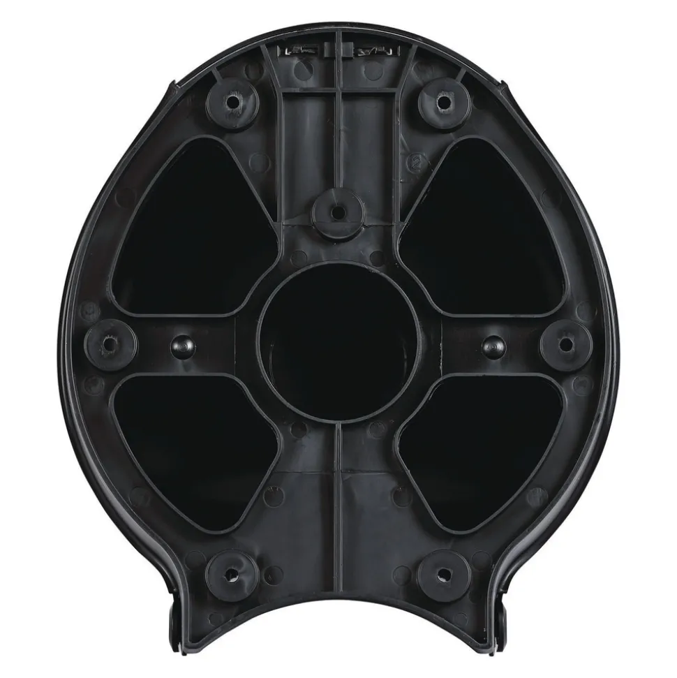 Boardwalk 11 in. x 6.25 in. x 12.25 in. Single Jumbo Toilet Tissue Dispenser - Black