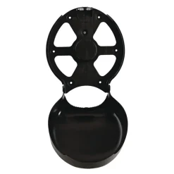 Boardwalk 11 in. x 6.25 in. x 12.25 in. Single Jumbo Toilet Tissue Dispenser - Black