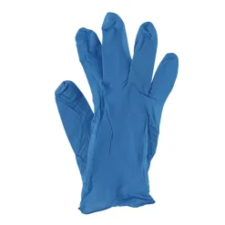 Boardwalk 5 mil. Disposable Powder-Free Nitrile Gloves - Medium, Blue (100/Box)