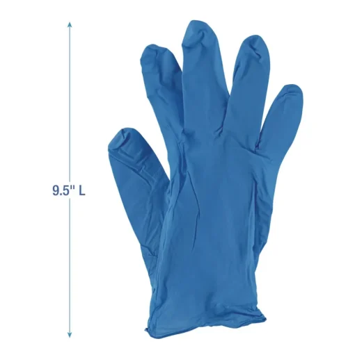 Boardwalk 5 mil Disposable Powder-Free Nitrile Gloves - Small, Blue (1000/Carton)