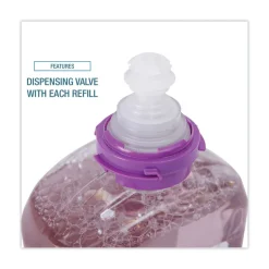 Boardwalk 1200 mL Lavender Foam Soap Refill - Cranberry Scent (2/Carton)