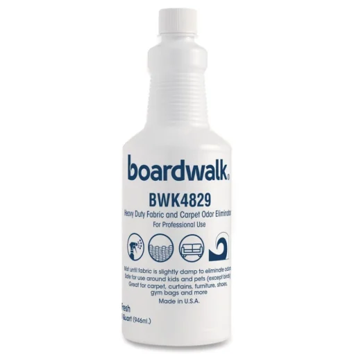 Boardwalk 32 oz. Bottle Fabric and Carpet Deodorizer - Fresh Scent (6/Carton)