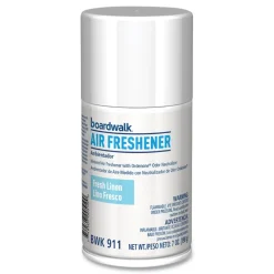 Boardwalk 7 oz Metered Air Freshener Refill - Fresh Linen Scent (12/Carton)