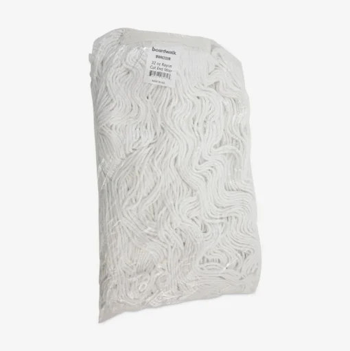 Boardwalk 32 oz. Rayon Fiber Premium Standard Head - White (12/Carton)