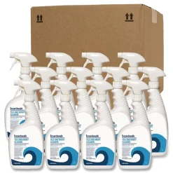 Boardwalk 32 oz Tile and Grout Cleaner - Minted Evergreen Scent (12/Carton)