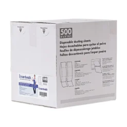 Boardwalk 2 Rolls/Carton, 250 Sheets/Roll TrapEze 5 in. x 125 ft. Disposable Dusting Sheets - White