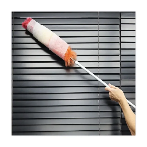 Boardwalk 2 Rolls/Carton, 250 Sheets/Roll TrapEze 5 in. x 125 ft. Disposable Dusting Sheets - White