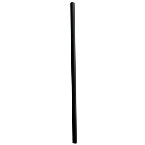 Boardwalk BWKJSTUW775BK 7.75 in. Polypropylene Jumbo Straws - Black (12500/Carton)