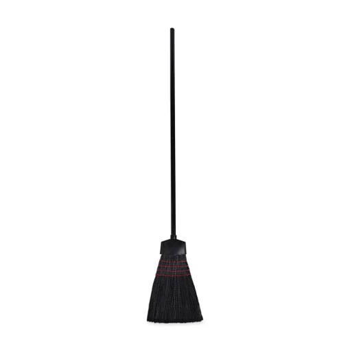 Boardwalk BWK916P 54 in. Wood Handle Maid Broom with Plastic Bristles (1 Dozen)