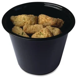 Boardwalk BWKPRTN55BL 5.5 oz. Polypropylene Souffle/Portion Cups - Black (2500/Carton)