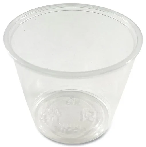 Boardwalk BWKPRTN55TS 5.5 oz Plastic Souffle/Portion Cups - Translucent (2500/Carton)