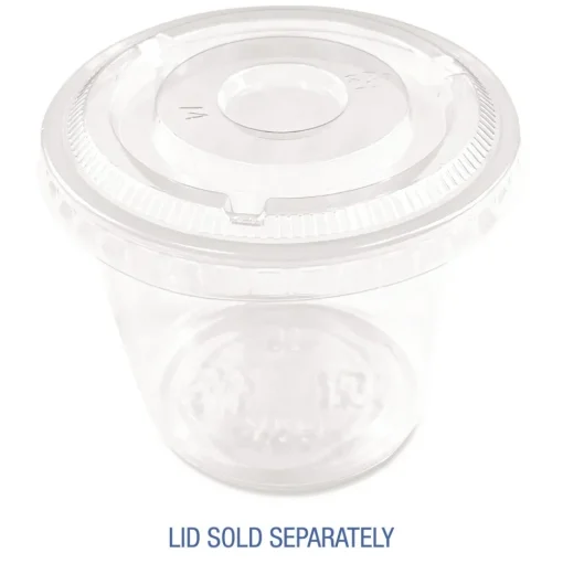Boardwalk BWKPRTN55TS 5.5 oz Plastic Souffle/Portion Cups - Translucent (2500/Carton)
