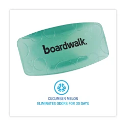 Boardwalk EBCP012I072M02AAS8000 Toilet Bowl Clip - Cucumber Melon Scent, Green (72/Carton)