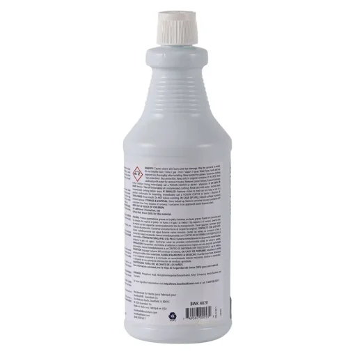 Boardwalk 032500-12ESSN 32 oz. Bottle Industrial Strength RTU Porcelain Bowl and Tile Cleaner - Floral Scent (12/Carton)