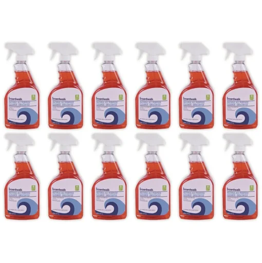 Boardwalk 951400-12ESSN 12-Piece/Carton 32 oz. Spray Bottle Natural All Purpose Cleaner - Unscented