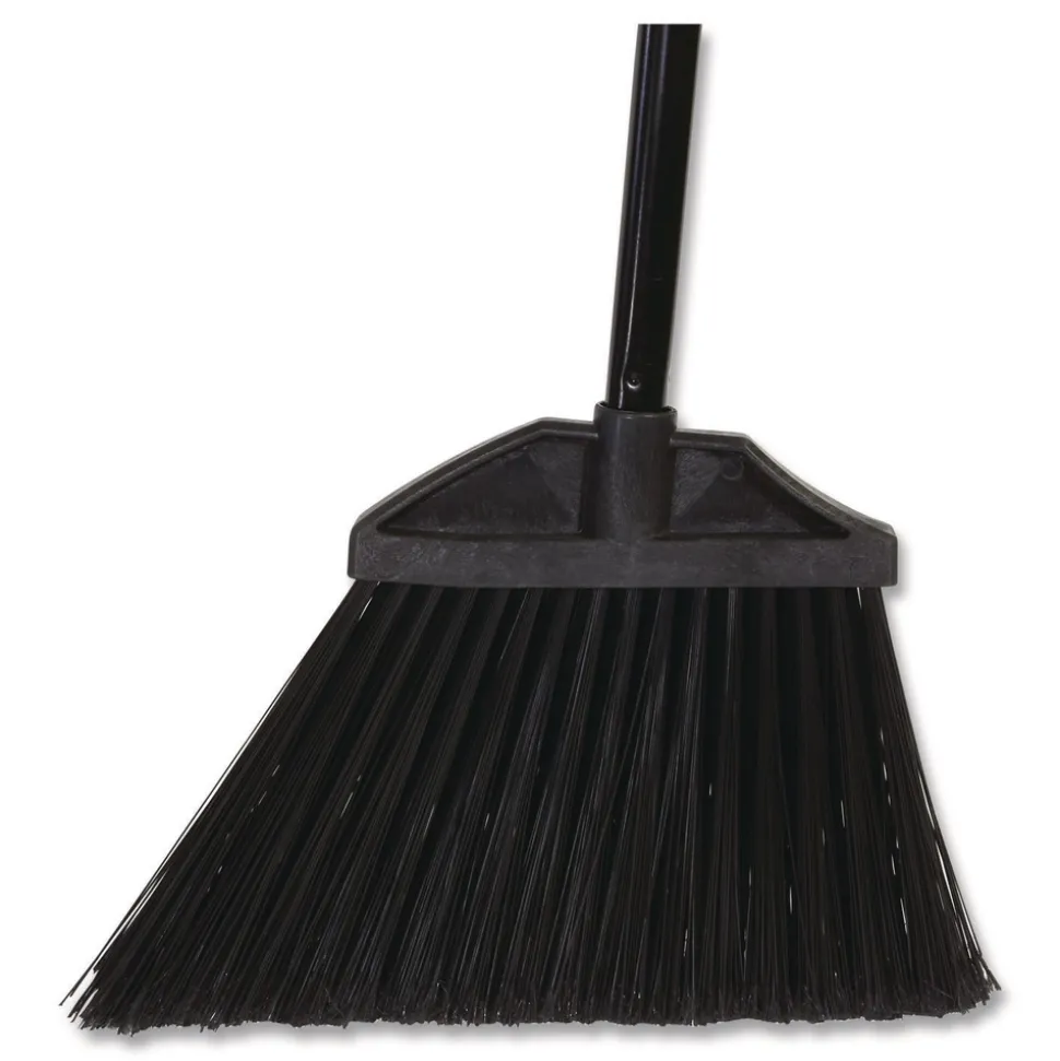 Boardwalk Large Angle Broom, 57-in Handle, Black