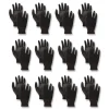 Boardwalk Palm Coated HPPE Gloves - X-Large Size 10/Salt and Pepper/Black (1-Dozen)