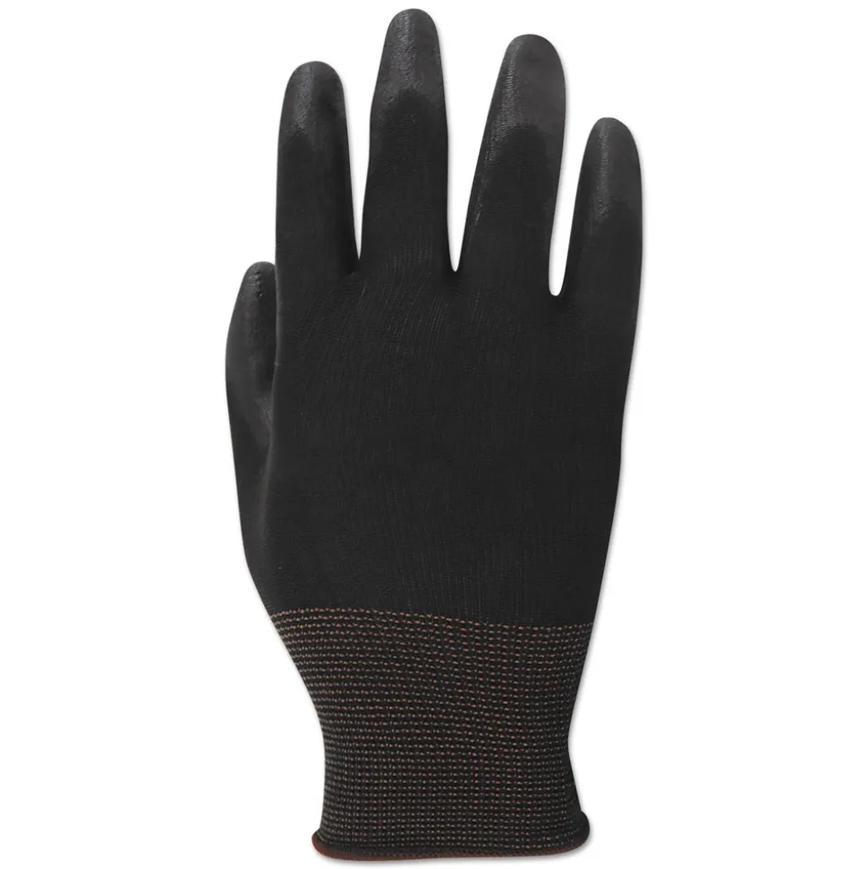 Boardwalk Palm Coated HPPE Gloves - X-Large Size 10/Salt and Pepper/Black (1-Dozen)