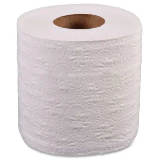 Boardwalk 2-Ply Standard Septic Safe 4 in. x 3 in. Toilet Tissue - White (96/Carton)