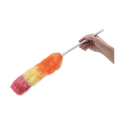 Boardwalk Polywool Duster with 20 in. Plastic Handle - Assorted Colors