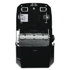 Boardwalk T7470BKBW 13.25 in. x 10.25 in. x 16.25 in. Hands Free Mechanical Towel Dispenser - Black