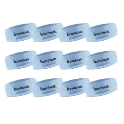Boardwalk Toilet Bowl Clip - Cotton Blossom Scent, Blue (12/Box)