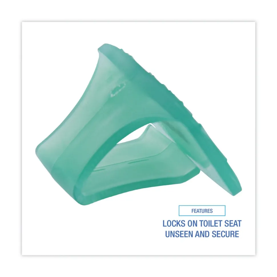 Boardwalk Toilet Bowl Clip - Cucumber Melon Scent, Green (12/Box)