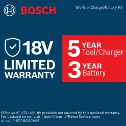 Bosch 18V Brushless Lithium-Ion 1/2 in. Cordless Hammer Drill Driver and 2-in-1 1/4 in. and 1/2 in. Bit Socket Impact Wrench Kit (4 Ah)