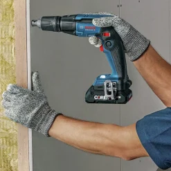Bosch 18V Brushless Lithium-Ion 1/4 in. Cordless Hex Screwgun Kit (4 Ah)