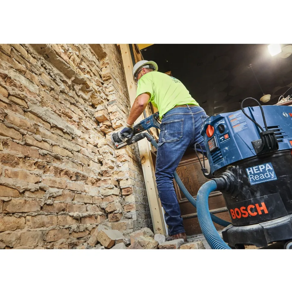 Bosch 18V Brushless Lithium-Ion Connected-Ready SDS-Plus Bulldog 1-1/8 in. Cordless Rotary Hammer Kit (8 Ah)