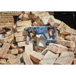 Bosch 18V Brushless Lithium-Ion Connected-Ready SDS-Plus Bulldog 1-1/8 in. Cordless Rotary Hammer Kit (8 Ah)