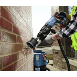 Bosch 18V Bulldog Brushless SDS-Plus Lithium-Ion 1 in. Cordless Rotary Hammer Kit with 2 Batteries (4 Ah)