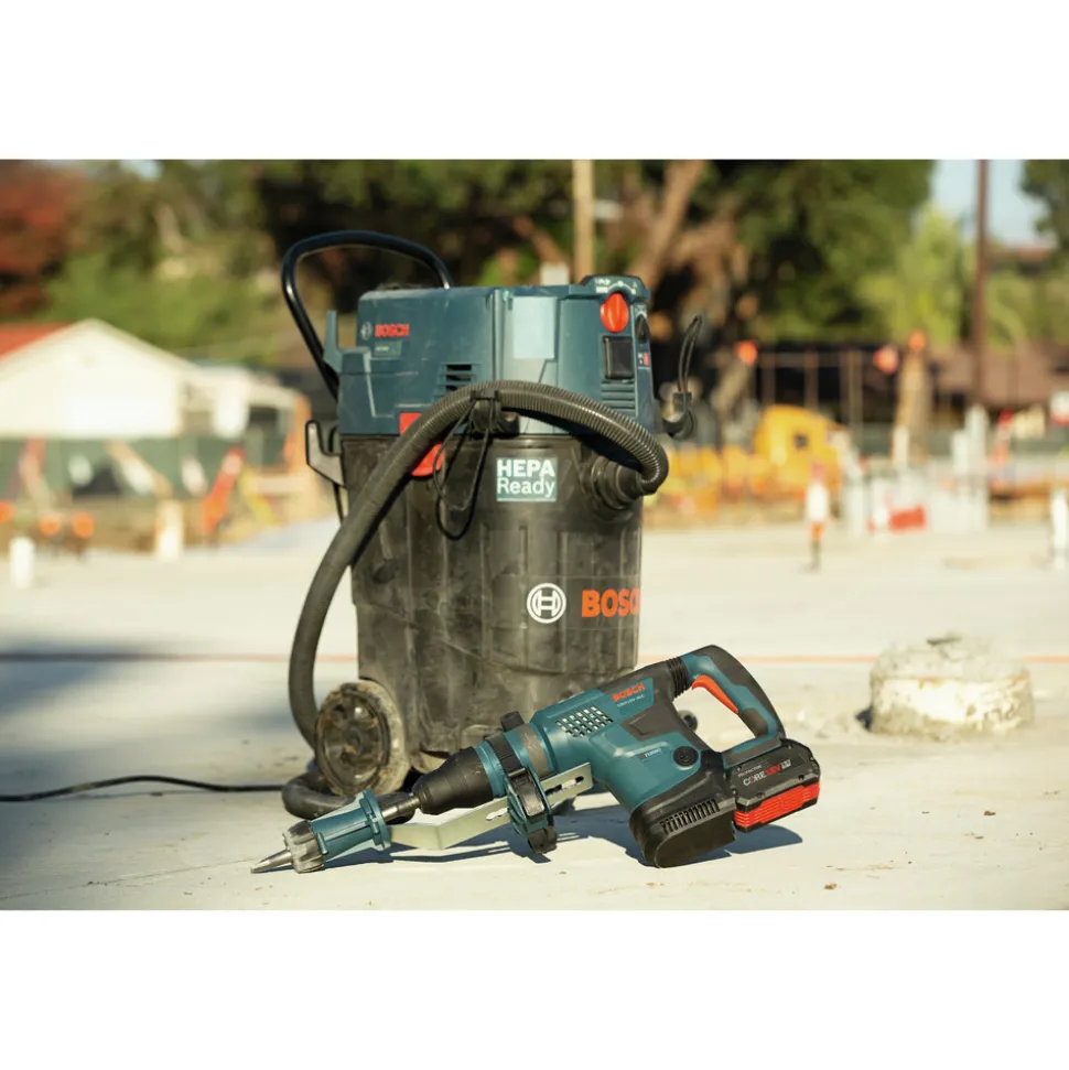 Bosch 18V PROFACTOR Brushless Lithium-Ion 1-9/16 in. Cordless Connected-Ready SDS-max Rotary Hammer Kit (8 Ah)