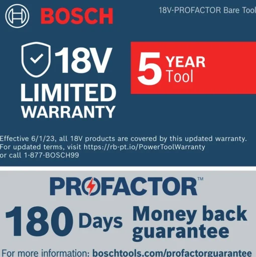 Bosch 18V PROFACTOR Brushless Connected-Ready SDS-Max Lithium-Ion 1-9/16 in. Cordless Rotary Hammer (Tool Only)