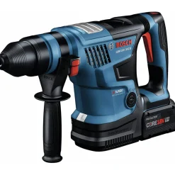 Bosch 18V PROFACTOR Brushless Lithium-Ion 1-1/4 in. Cordless SDS-Plus Bulldog Rotary Hammer Kit with 2 Batteries (8 Ah)