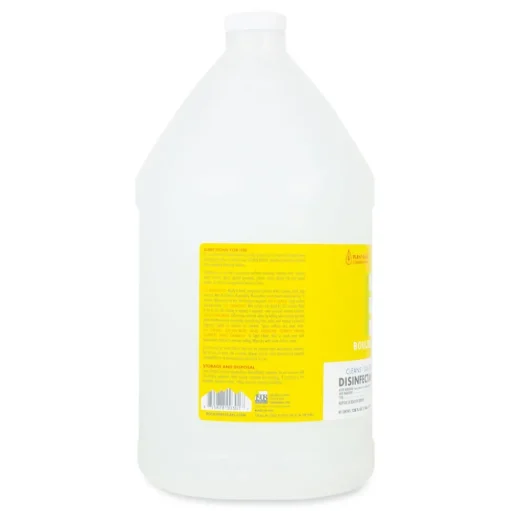 Boulder Clean 128 oz. Bottle Disinfectant Cleaner - Lemon Scent (4/Carton)