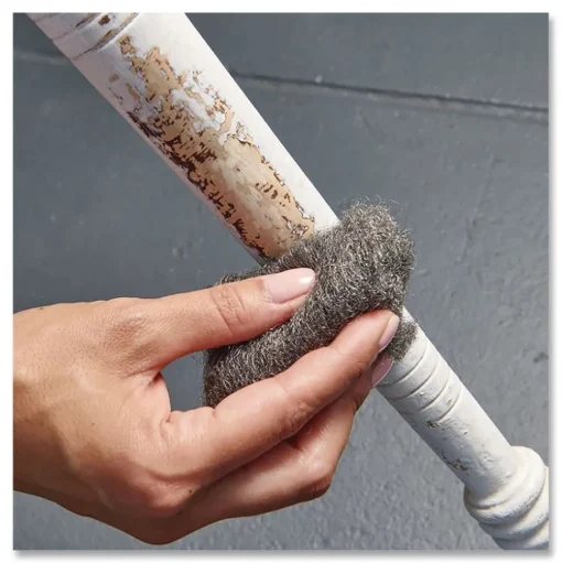 Brillo Strip and Shine 2.5 in. x 2 in. Steel Wool Balls - Gray (24/Carton)