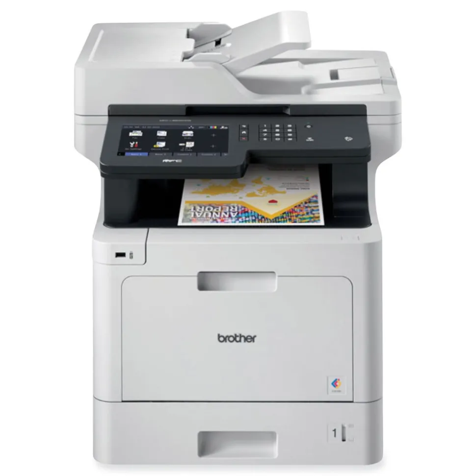 Brother 7 in. Color Touchscreen Copy/Fax/Print/Scan Color Laser All-in-One Printer